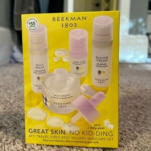 Beekman 1802 NIB 4 piece best sellers skincare set
